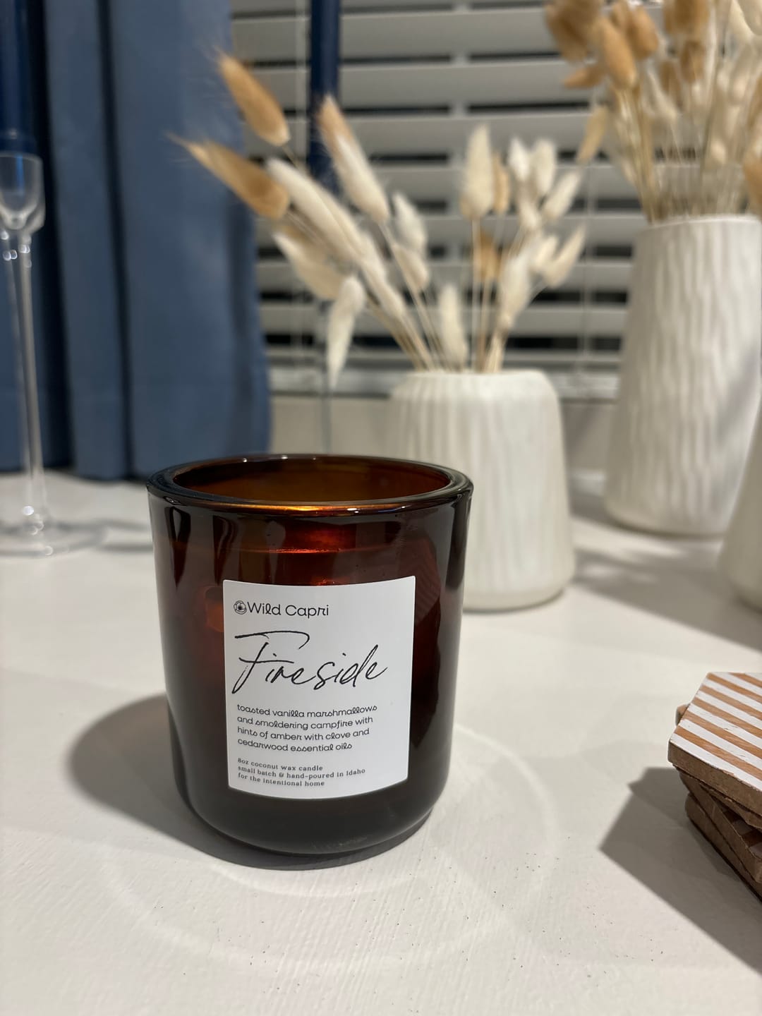 Customer photo review of Fireside Candle