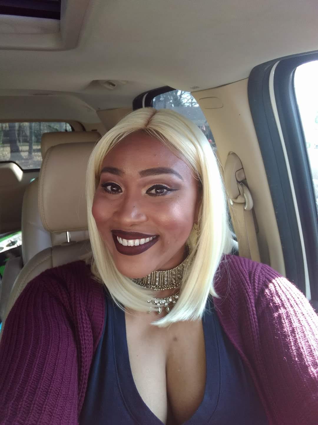 Customer photo review of Sensationnel Empress Synthetic Natural Center Part Lace Front Wig - TIARA