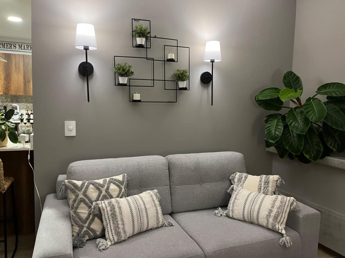 Customer photo review of Wireless Retro Wall Light(2 Packs)