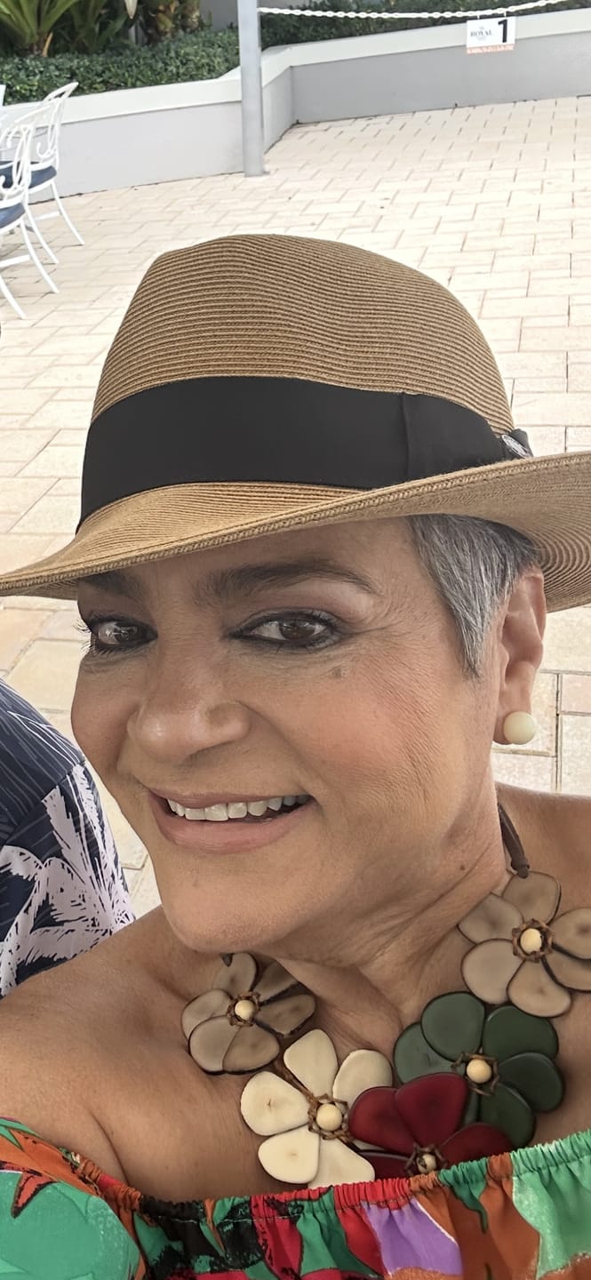 Customer photo review of Rosalia Necklace