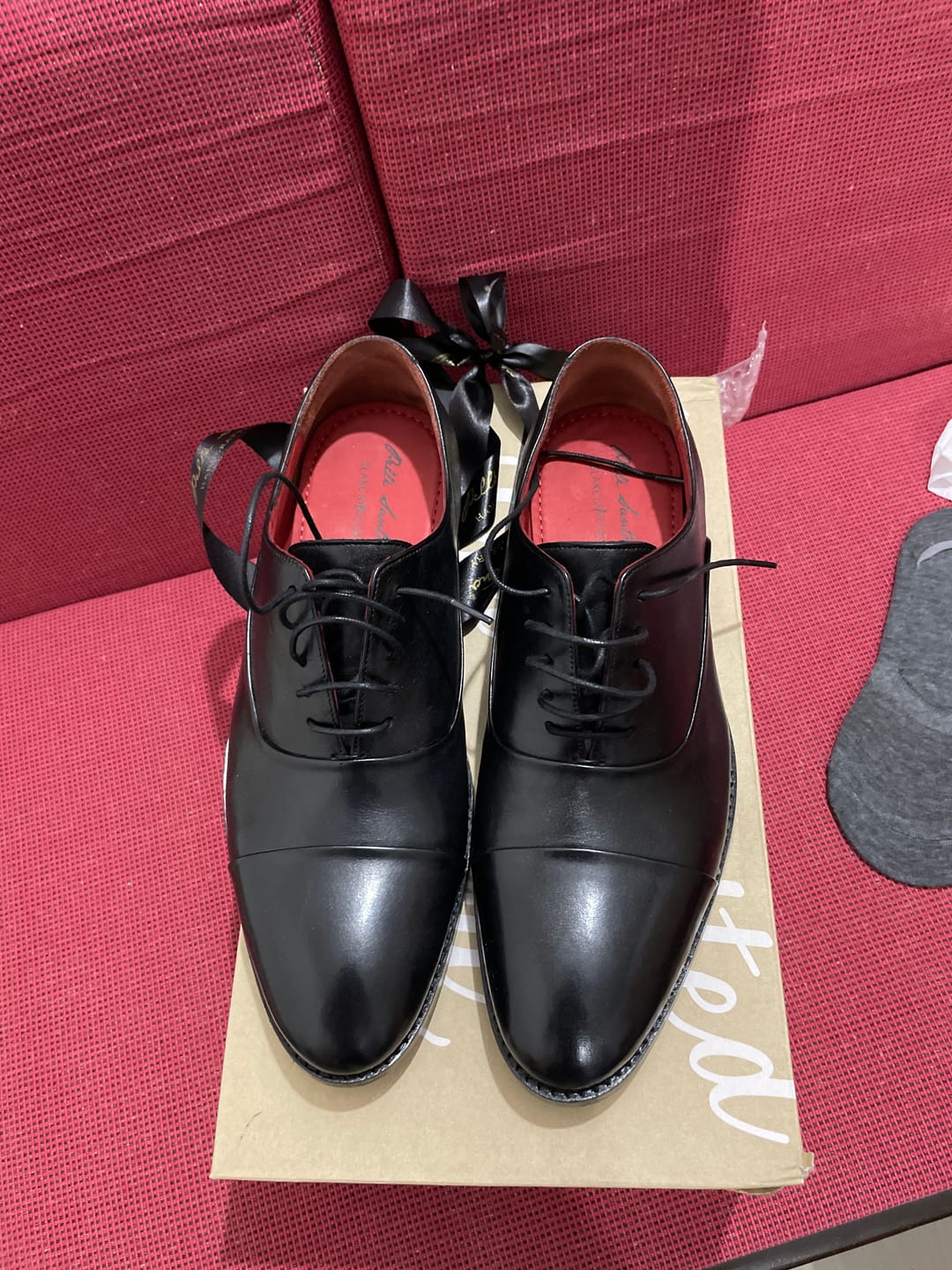 Customer photo review of Classic Cap Toe Oxfords - Black