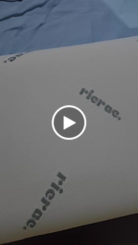 Customer video review of Cooling Memory Foam Gel Pillow- Medium