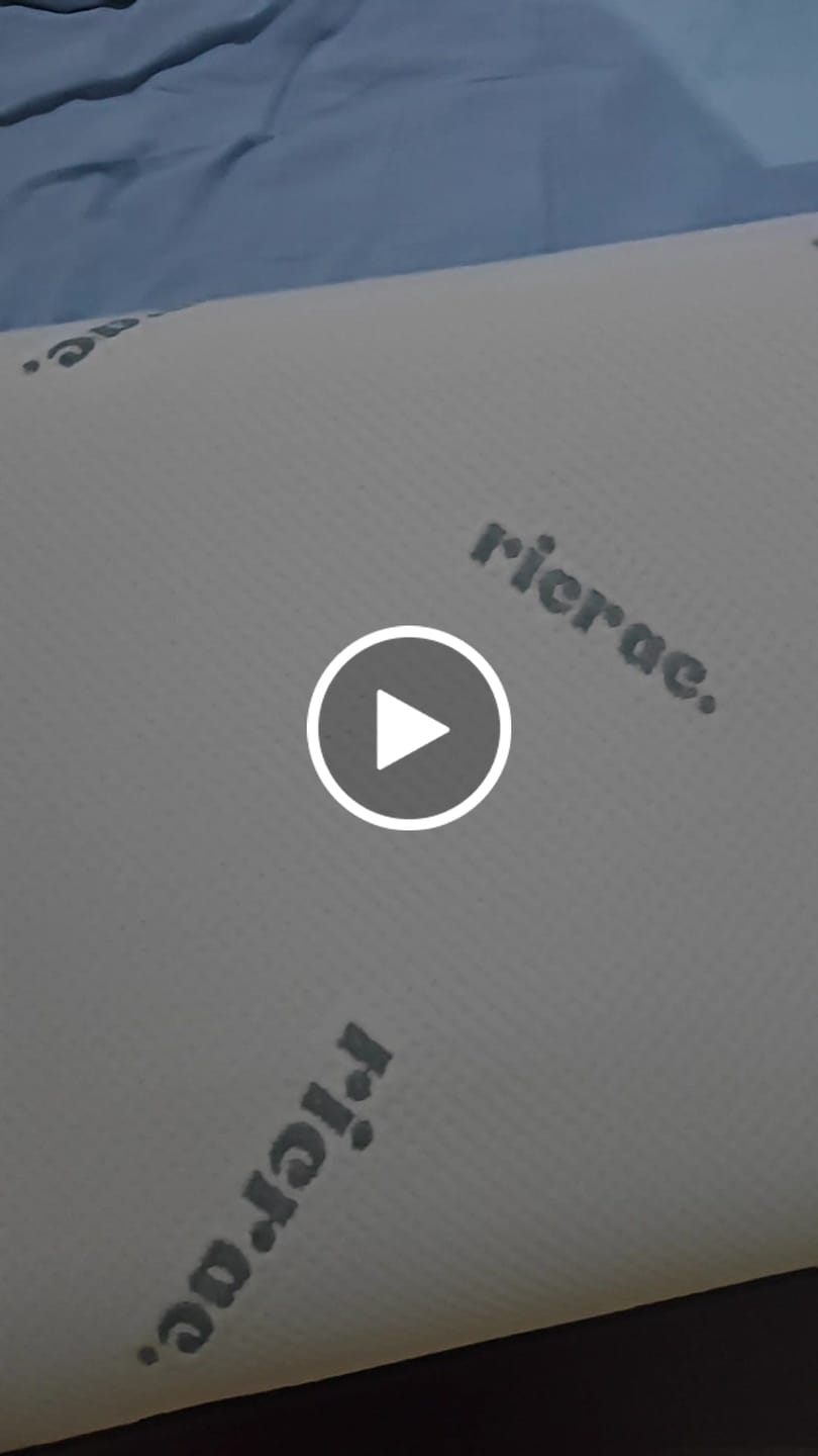 Customer video review of Cooling Memory Foam Gel Pillow- Medium