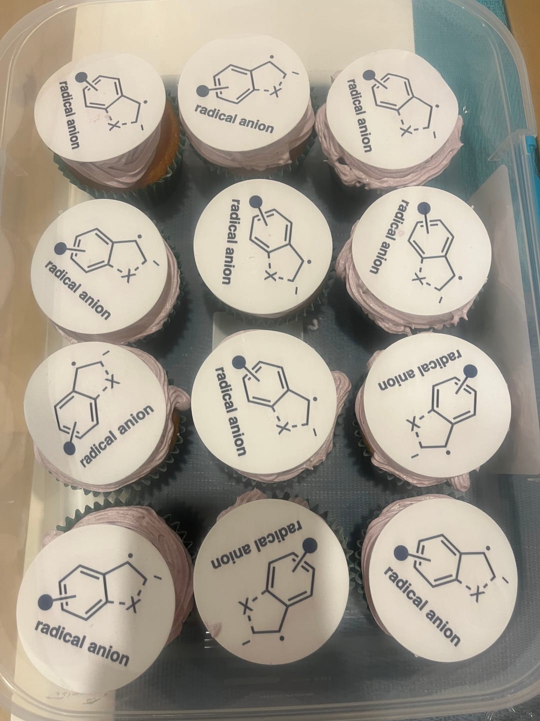 Customer photo review of 12 x 6.35 cm Round Standard Cookie Edible Icing Images