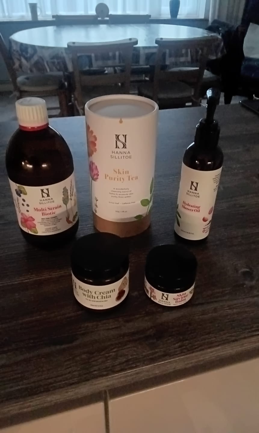 Customer photo review of Body Cream with Chia Seed Oil