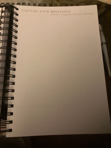 Customer photo review of 2025 Dreambook & Planner