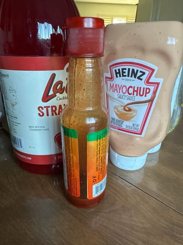 Customer photo review of Traditional Red Hot Sauce 2 Pack