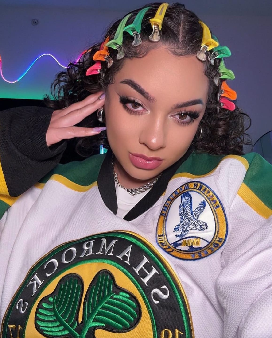 Customer photo review of Ross The Boss Rhea ST John's Shamrocks Hockey Jersey