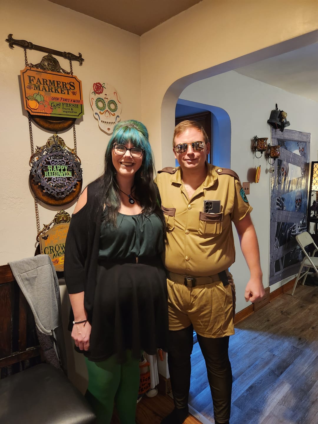 Customer photo review of Rocky Horror Halloween Murder Mystery Game Kit