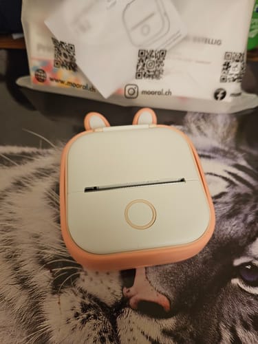 Customer photo review of Mini Print Hasen Hülle