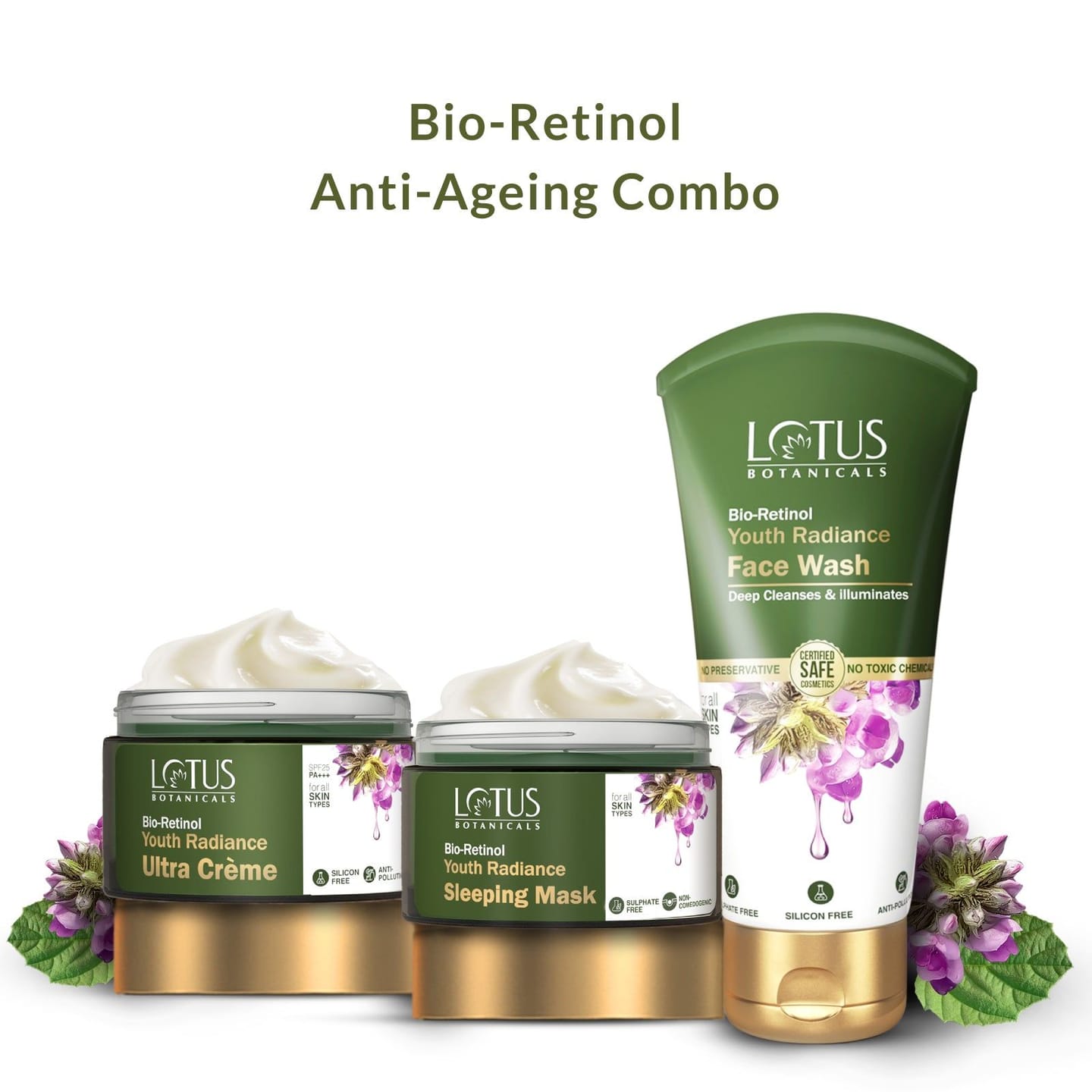 Customer photo review of Bio-Retinol Anti-Ageing Combo