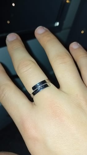 Customer photo review of Just Breathe Ring