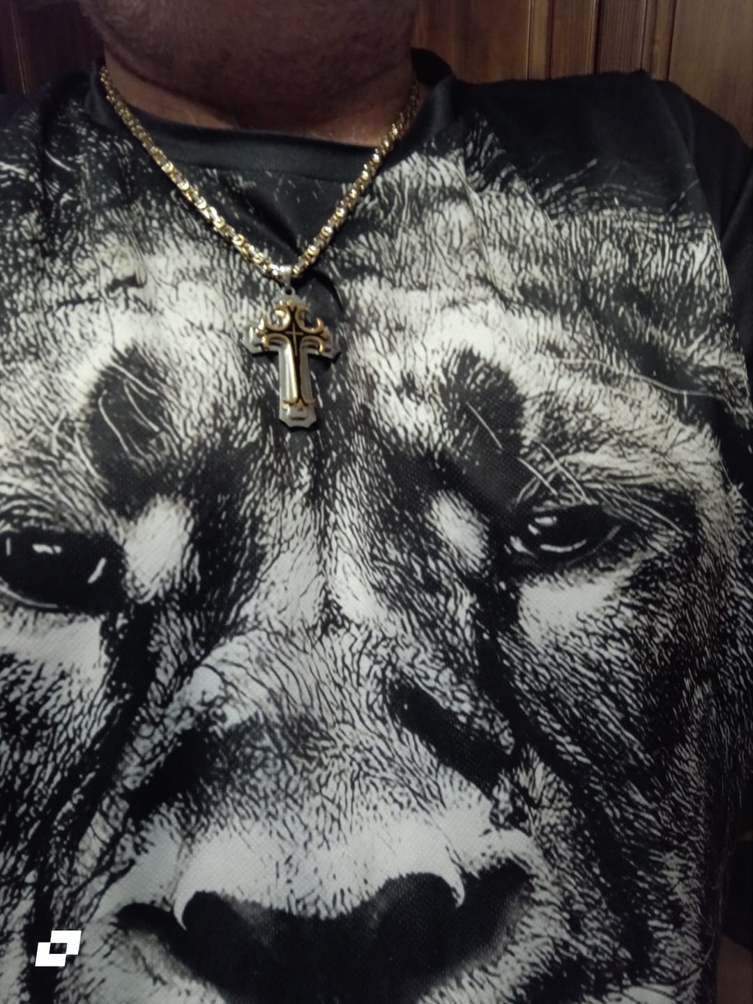 Customer photo review of Collier Croisé de l'Espoir