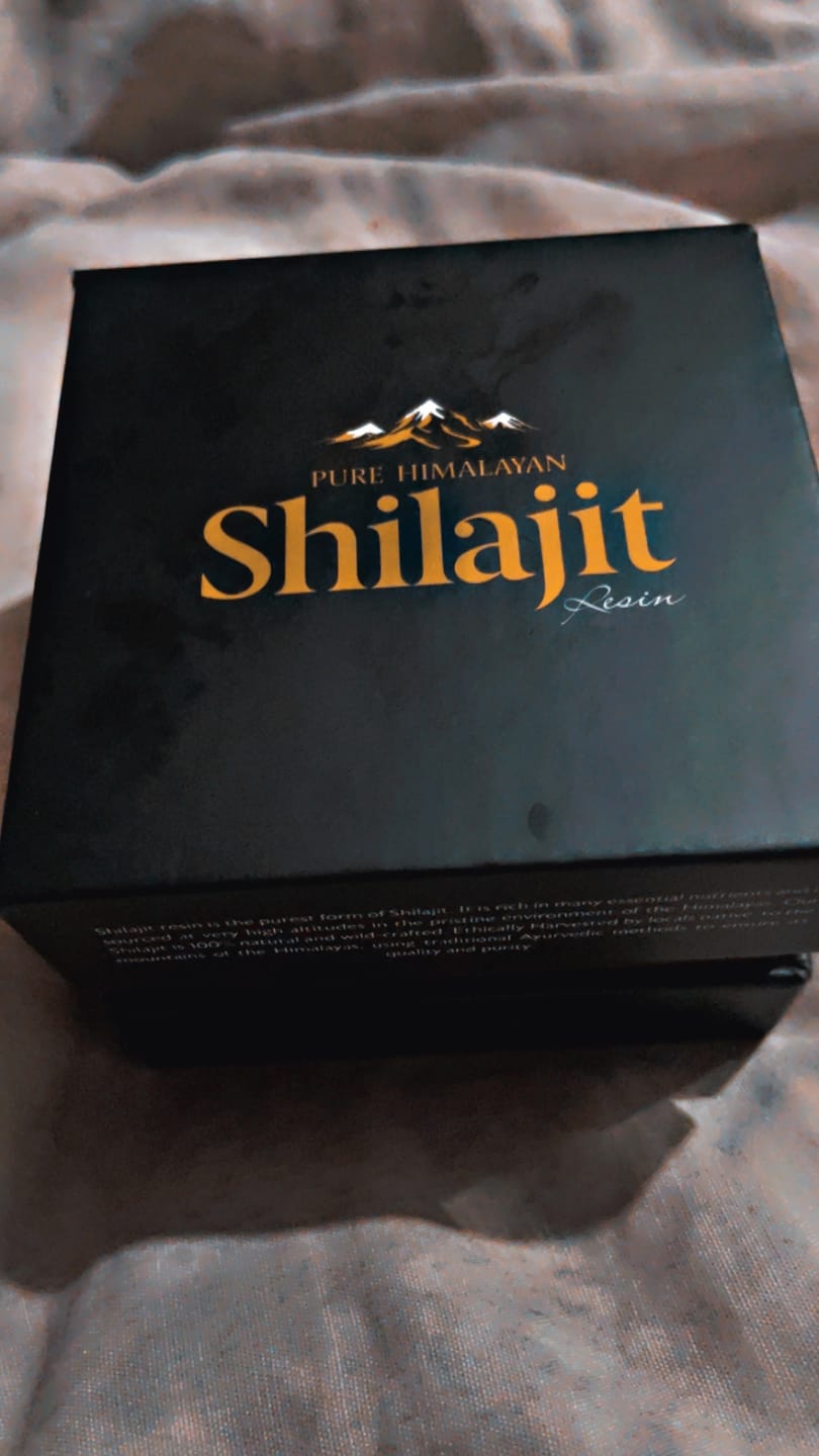 Customer photo review of Pure Himalayan Shilajit