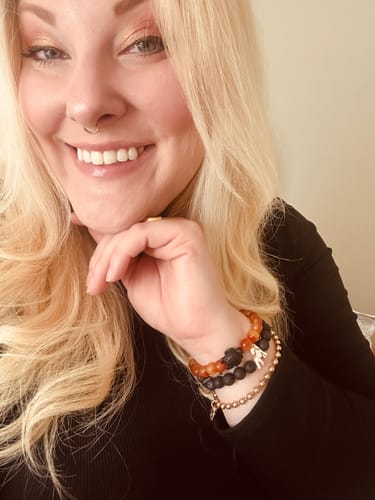 Customer photo review of The Journey Bracelet