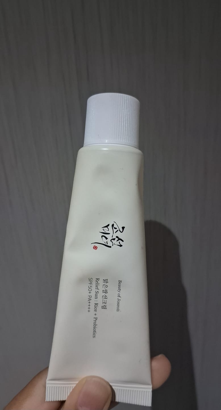 Customer photo review of واقي شمس بيوتي اوف جوسون بالأرز - 50مل