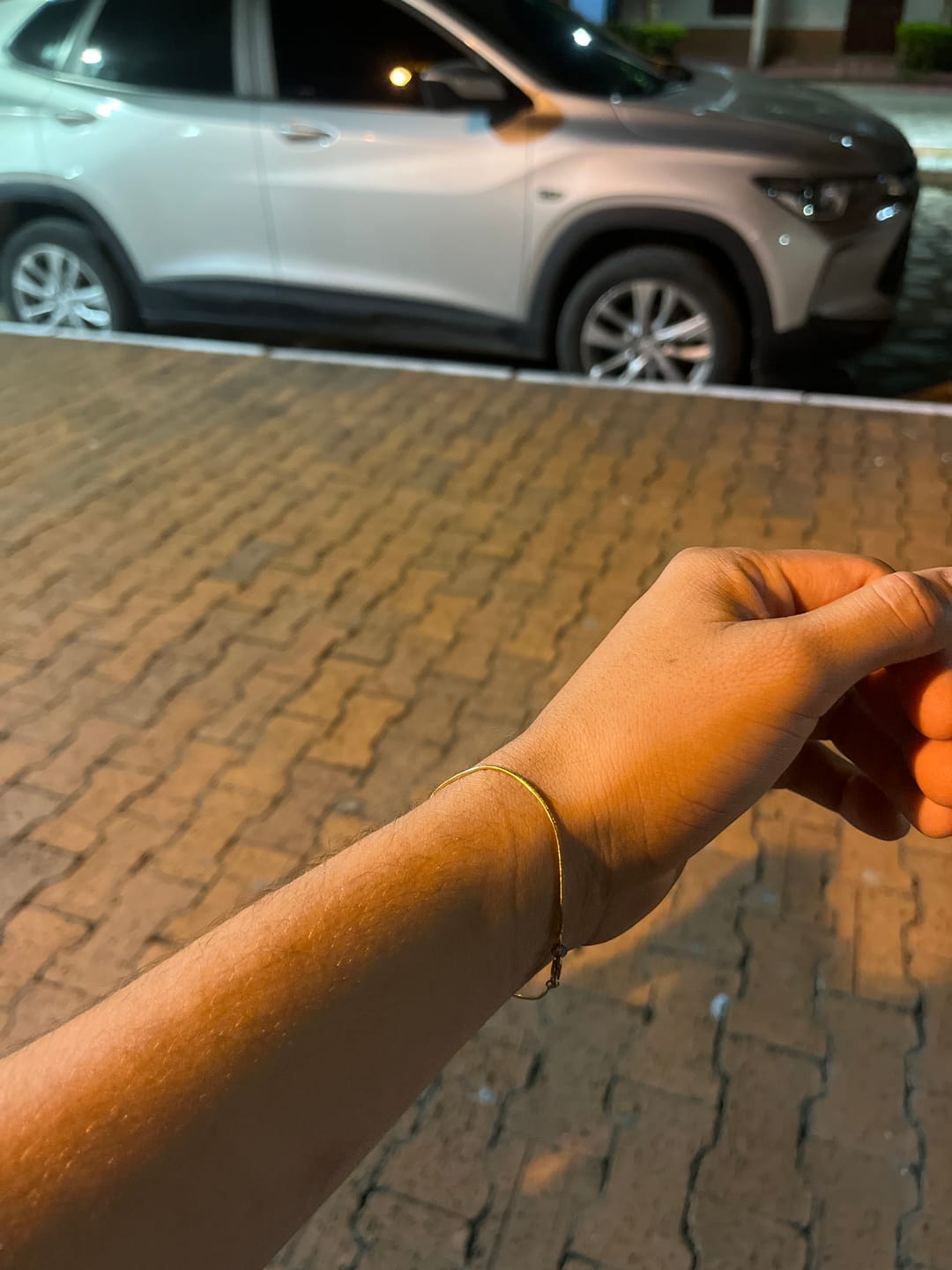 Customer photo review of Pulseras Cola de Ratón en Oro laminado 18k Para Pareja