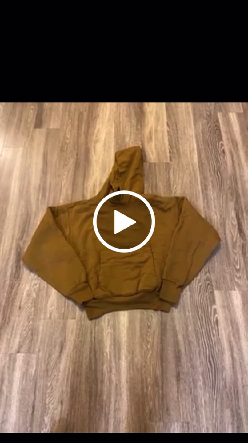 Customer video review of Adult Hoodie - Yeezy Gap  - 6 Colors Available