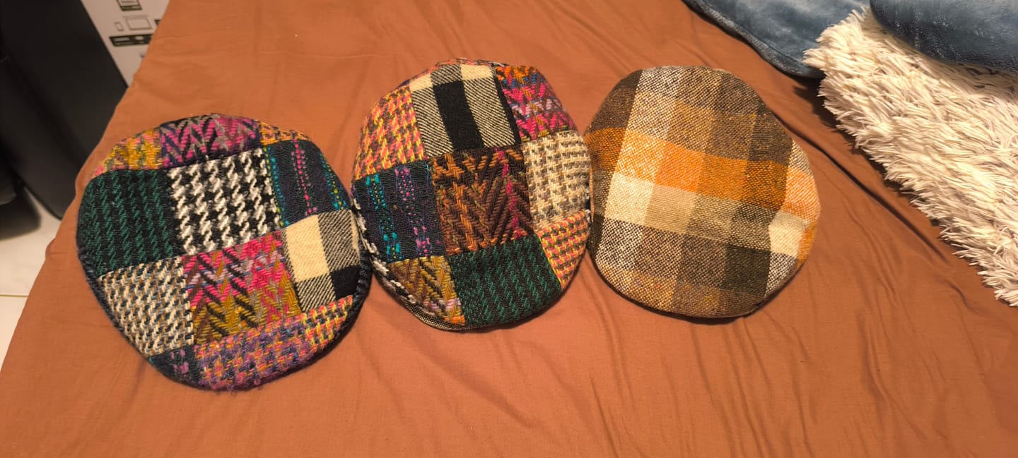 Customer photo review of Vintage Cap Heavy Patchwork Tweed - LIMITED EDITION
