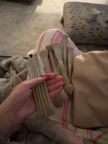 Customer photo review of 10PC DUAL-ENDED BRUSH SET (+BAG)