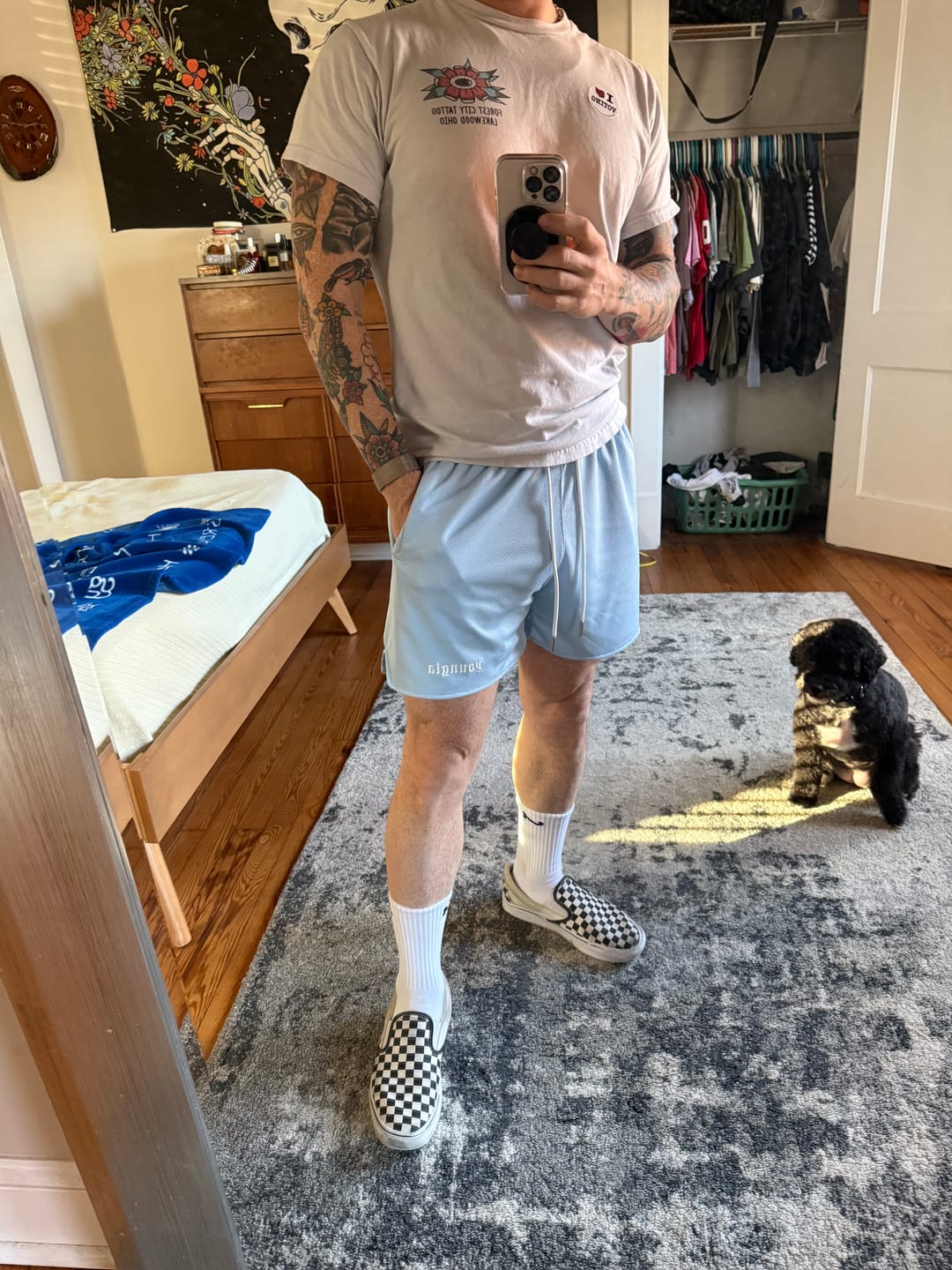 Customer photo review of 134 Game-Time Shorts & Socks Set