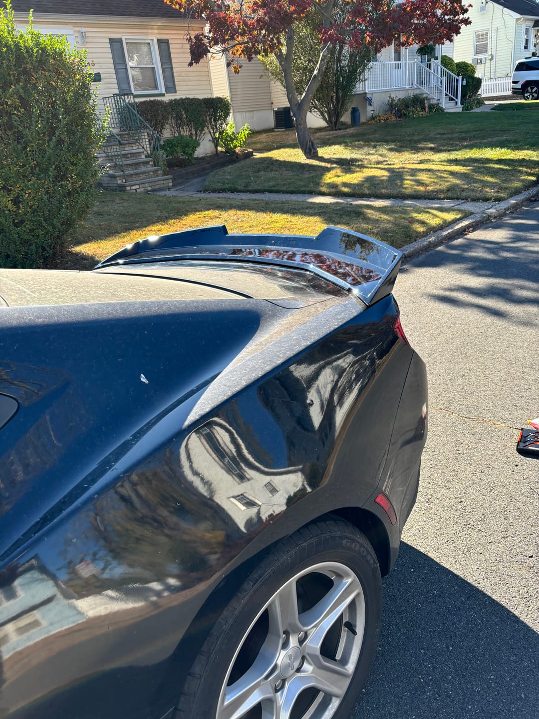 Customer photo review of 6th Gen Camaro Track Package Rear Trunk Spoiler Wing