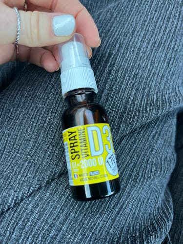 Customer photo review of Vitamine D3 Spray - 2000UI (6 mois)