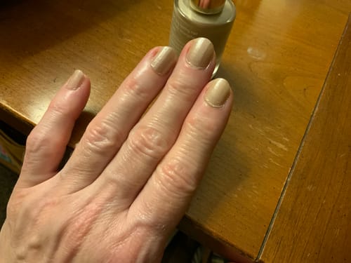 Customer photo review of Longwear Nail Polish - Let's Cuddle