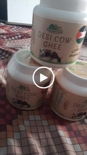 Customer video review of Desi Cow Ghee 🐄 The Natural Way to Strengthen Body, Mind, Bones , and Heart Health ,, No.1 Cow Ghee in PAK 🇵🇰