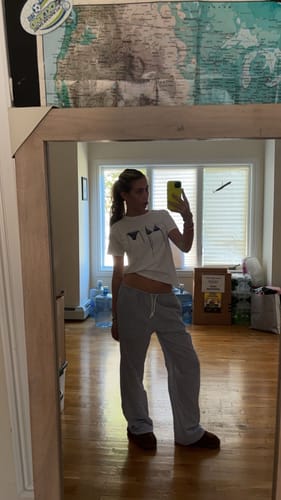 Customer photo review of 'Air Dry' baby tee