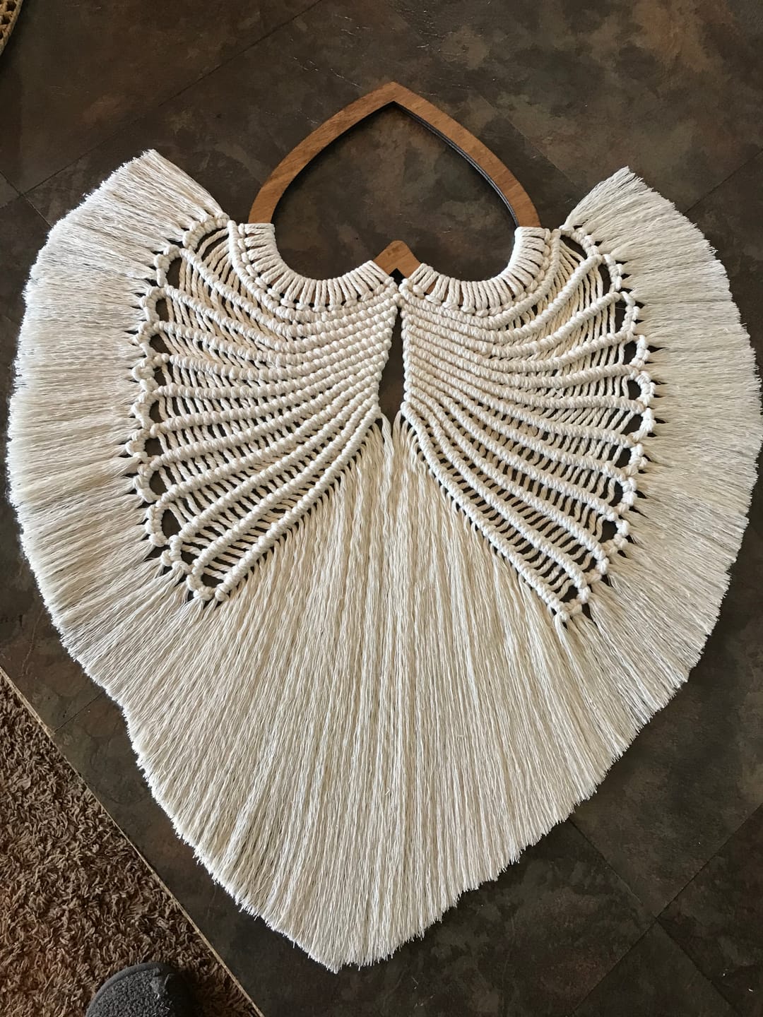 Customer photo review of Unfinished Wood Heart Border Silhouette | Valentine's Day | Wedding | DIY Craft Cutout | Up to 46" DIY 10" / 1/4"