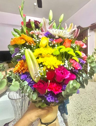 Customer photo review of A Riot of Colours