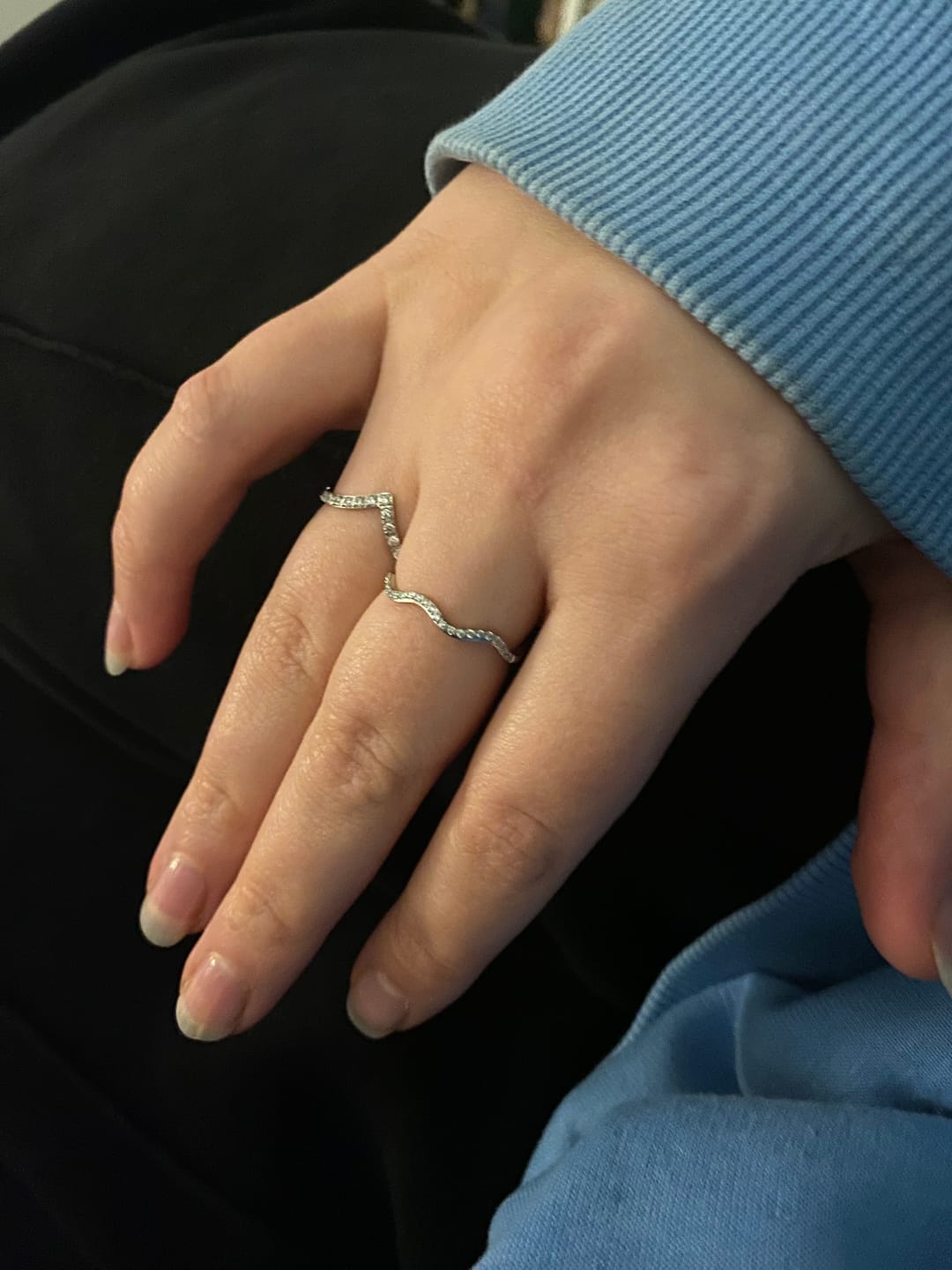 Customer photo review of Wavy Ring | 18K vergoldet