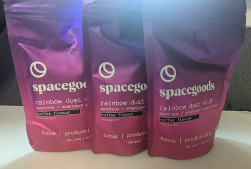 Customer photo review of rainbow dust