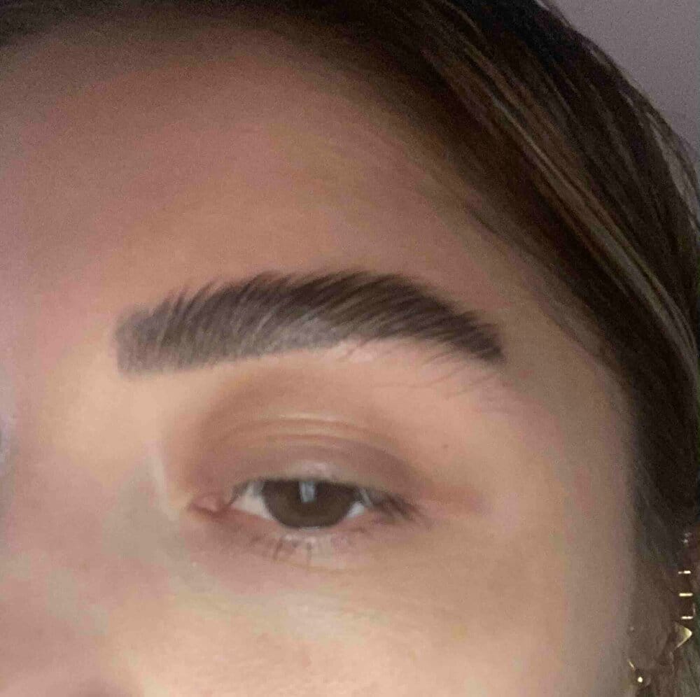 Customer photo review of BROW SETTER - 50 ML