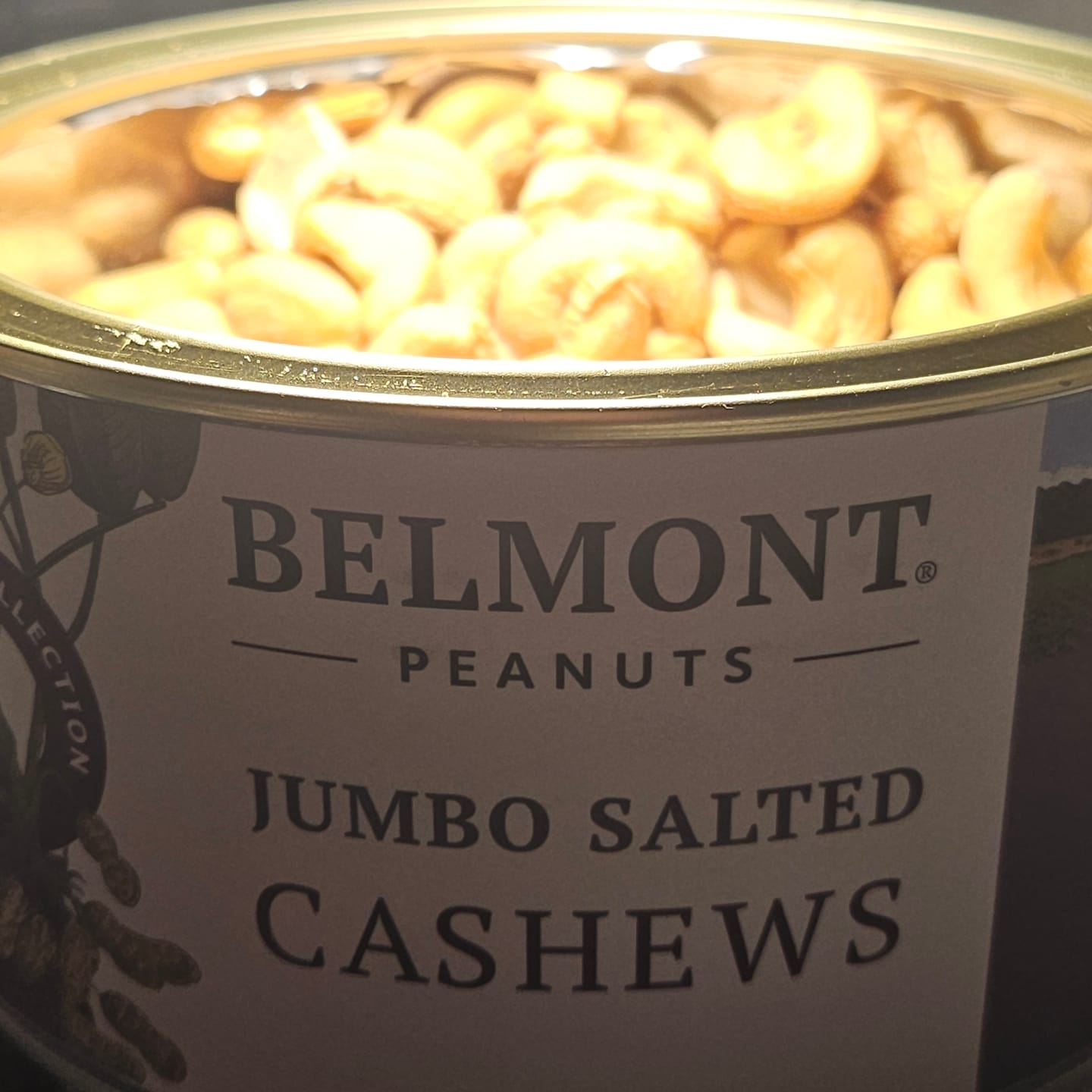 Customer photo review of Jumbo Salted Cashews