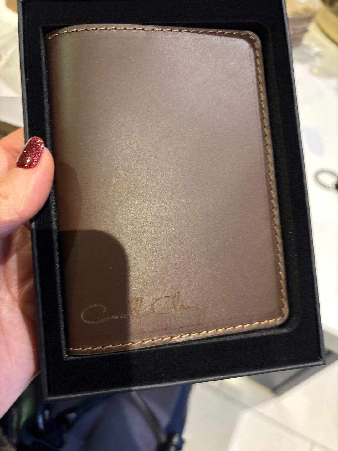 Customer photo review of Passport Holder