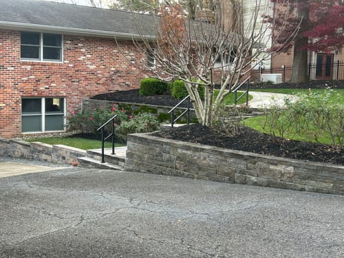 Customer photo review of Stair Handrail Kit