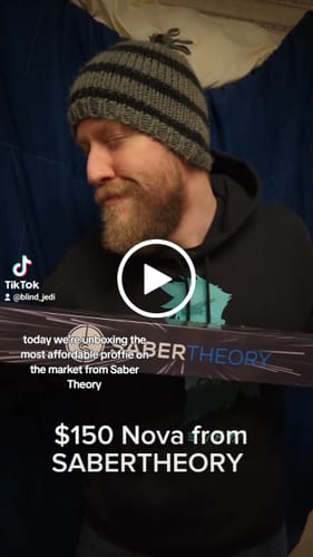 Customer video review of Nova Saber - The Affordable One