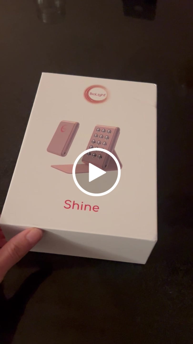 Customer video review of Shine