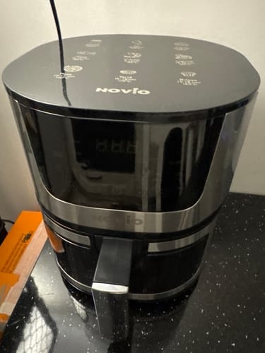 Customer photo review of Air Fryer Novio Grill & Fry