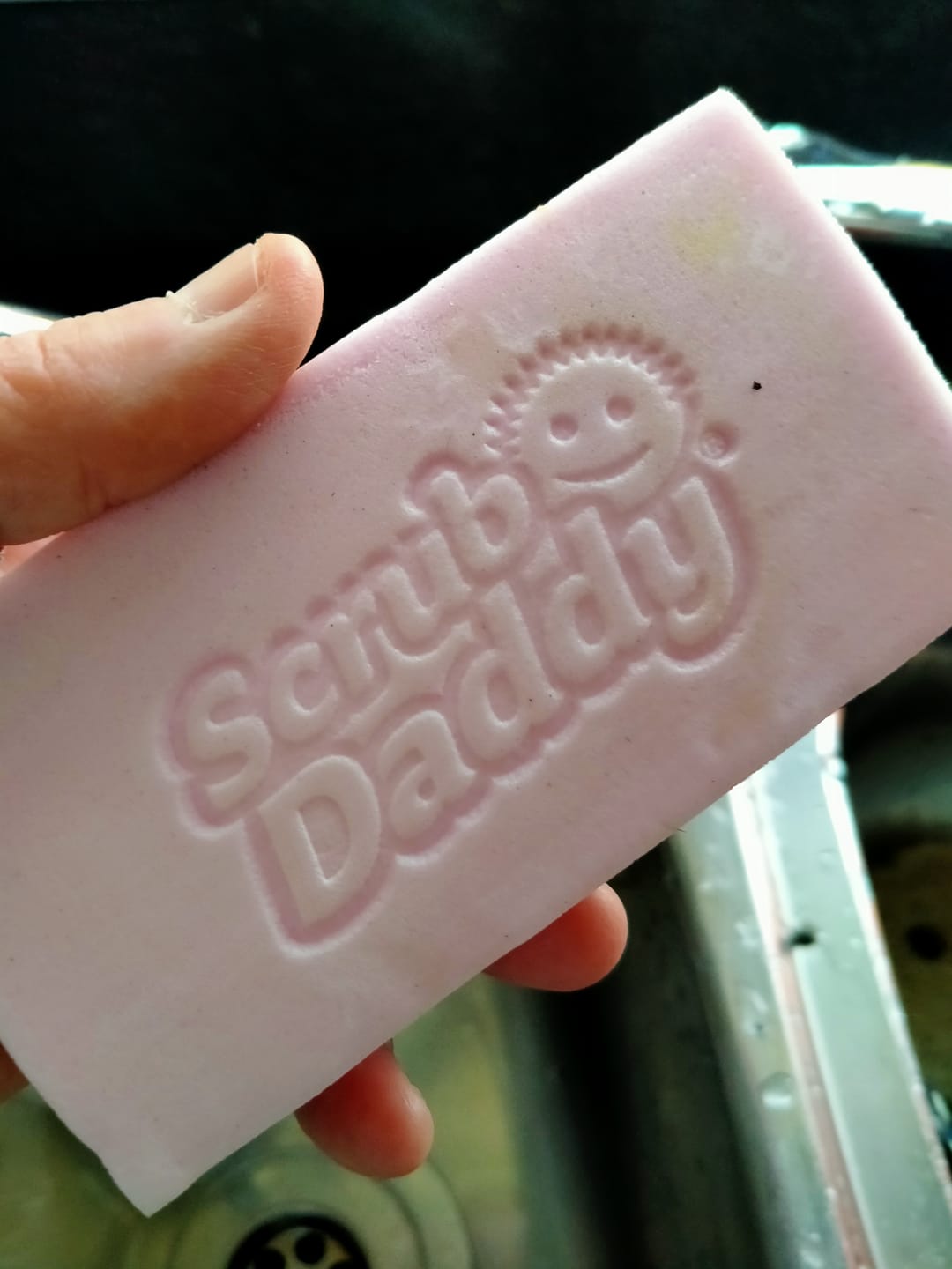 Customer photo review of Scrub Daddy Damp Duster