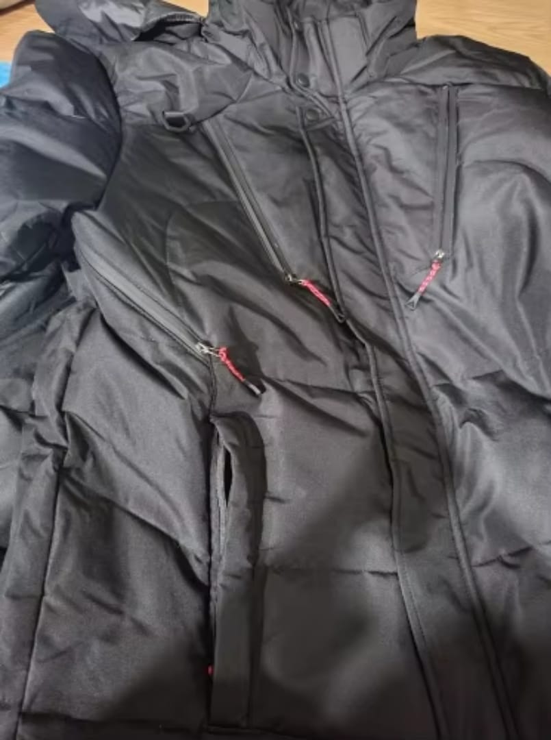 Customer photo review of Thermo-Skijacke | Warme, winddichte Wintersportjacke