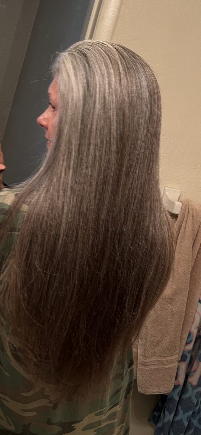 Customer photo review of STRENGTHEN Protein + Moisture Balancing Deep Conditioning Treatment