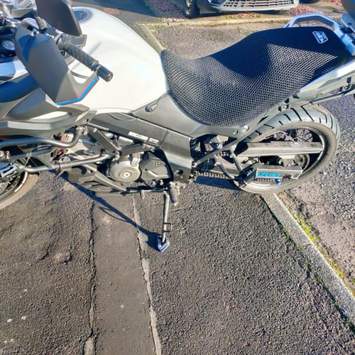 Customer photo review of Wind Rider Seat Cover