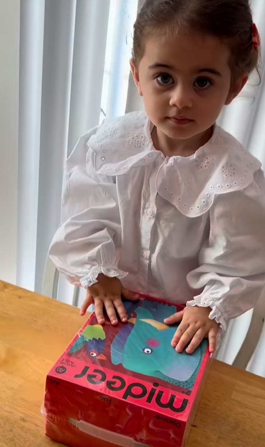 Customer photo review of Level Up! Puzzles with Storage Bag Level 2- Kiss My Baby 3-in-1 Set