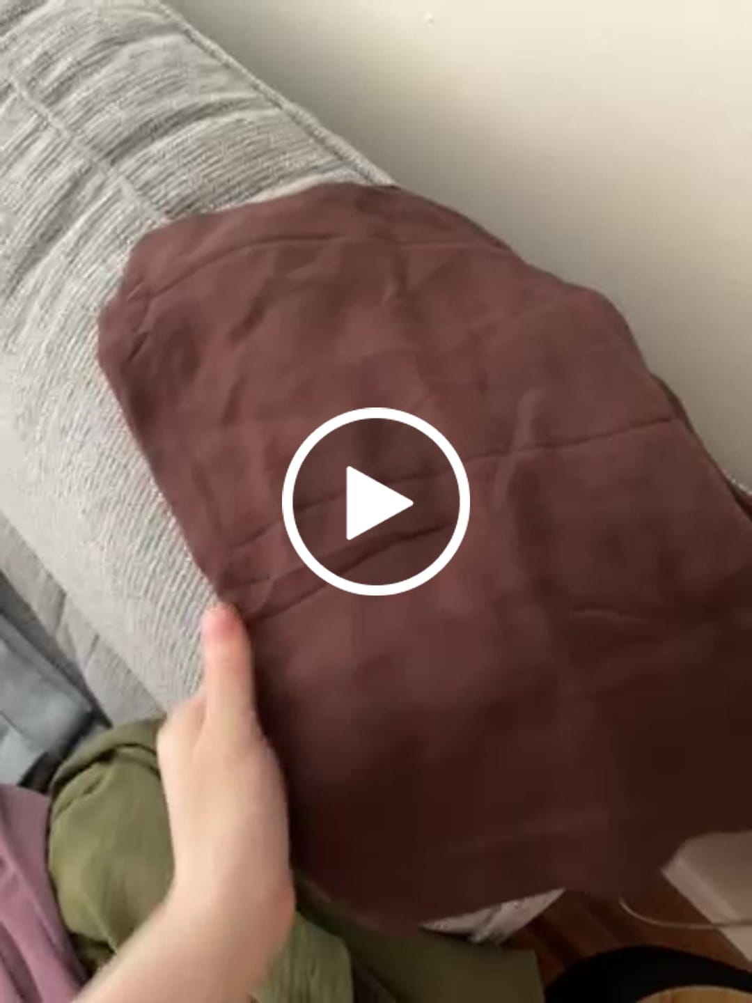 Customer video review of Premium Modal Hijab - Dark Brown