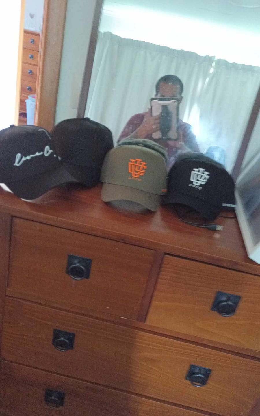 Customer photo review of Live Co. "Black Signature Series" A-Frame Snapback