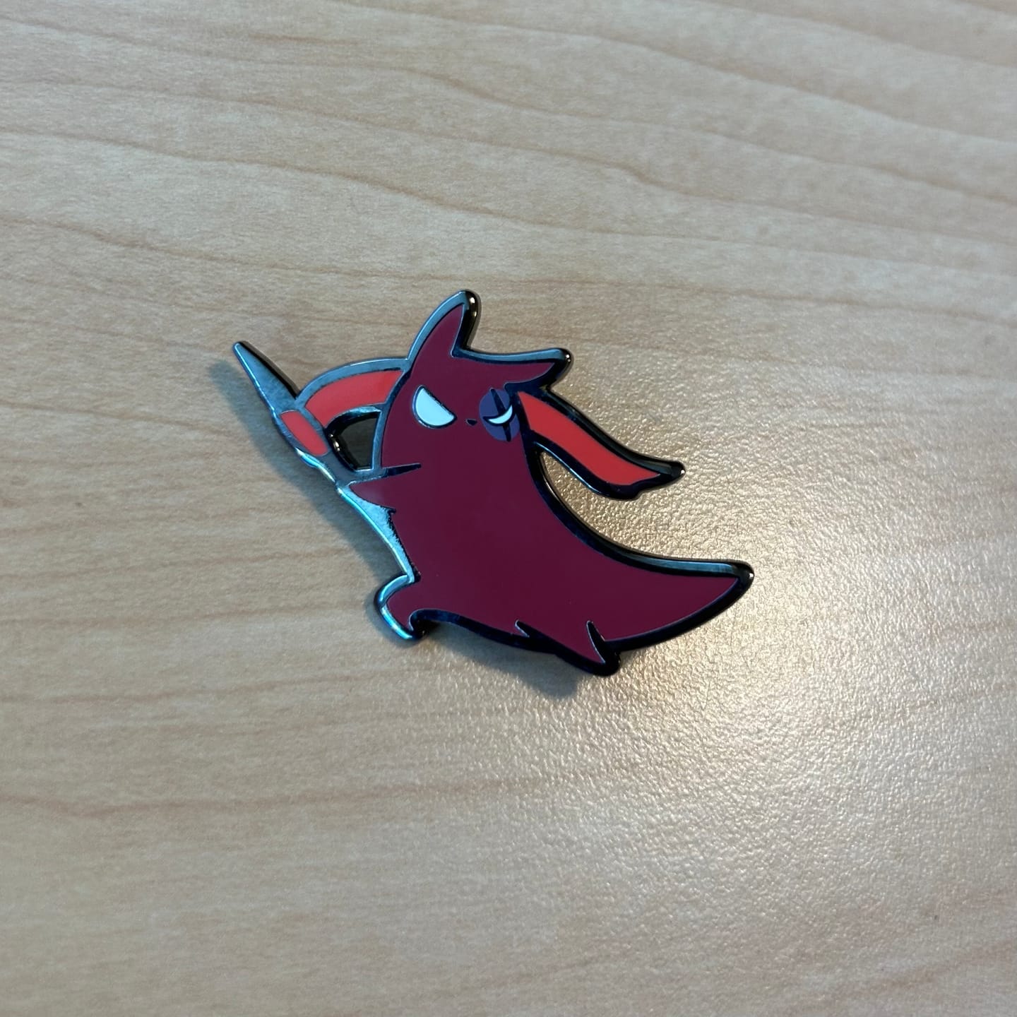 Customer photo review of Rain World - Artificer Slugcat Pin