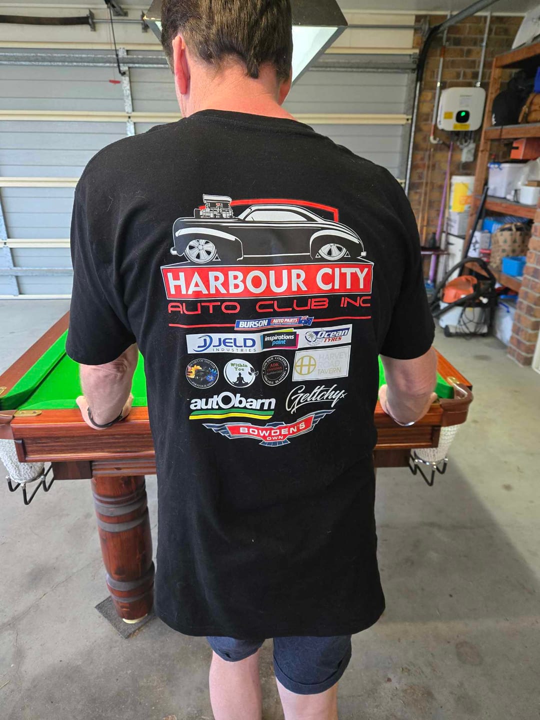 Customer photo review of Harbour City Auto Club Inc Mens T-Shirt 2024